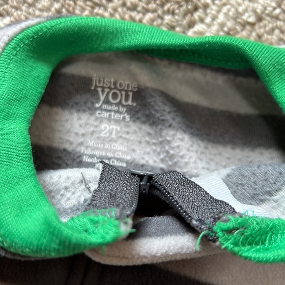 Carters bundle toddler fleece footie pjs - Picture 2 of 3